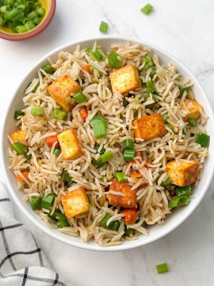 Kid-Friendly Rice Recipes - Paneer Fried Rice