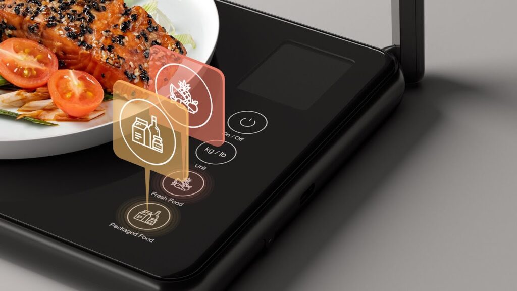 AI Kitchen Scales - Smart kitchen gadgets for healthy eating