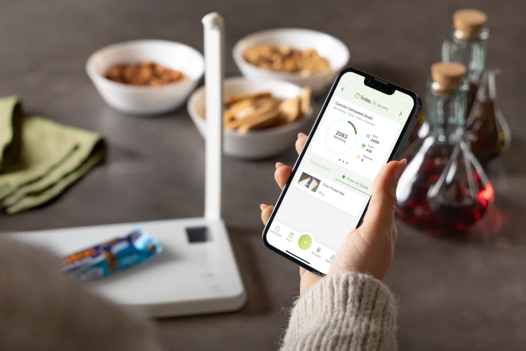 AI Kitchen Scales - Portion control with digital scale